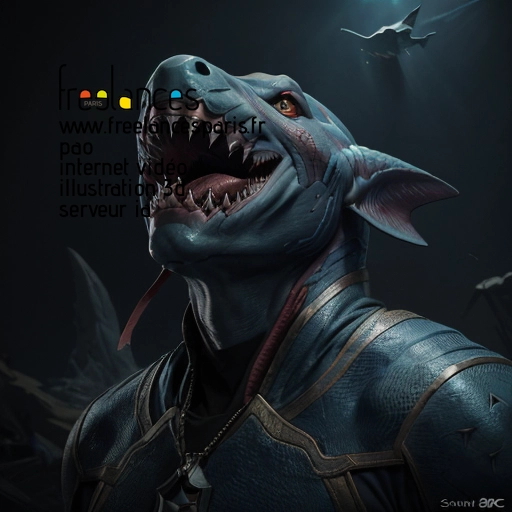 Pao internet vidéo illustration 3d serveur intelligence générative freelance paris studio de création 5Q3PGUQ0